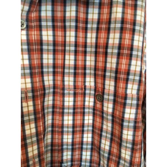 Banana Republic Men's Medium‎ Plaid Long Sleeve Button-Down Shirt Size 15-15.5 - Picture 3 of 4